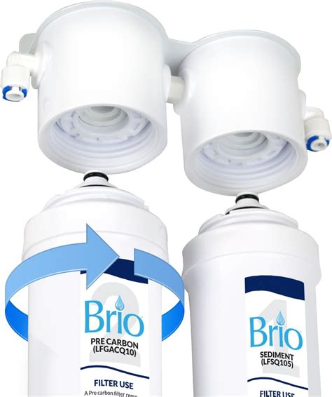 Effortlessly enjoy up to 24 lbs. . Brio water filters